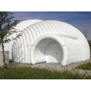 Tente dôme igloo gonflable avec lumière LED