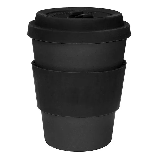 Caneca de café de fibra de bambu biodegradável, feita sob encomenda, ecológica, reutilizável