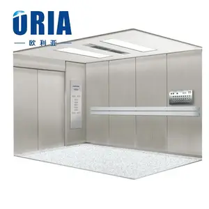 Oria Moderne Roestvrijstalen Ziekenhuislift/Bedlift En Veilig Met Hydraulische En Ac-Aandrijving Pvc-Vloer