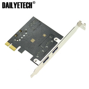 USB3.0 PCI-E PCI Express Card adapter SuperSpeed 2 Port 19pin 15pin Stecker Niedrigen Profil - Product Image 2