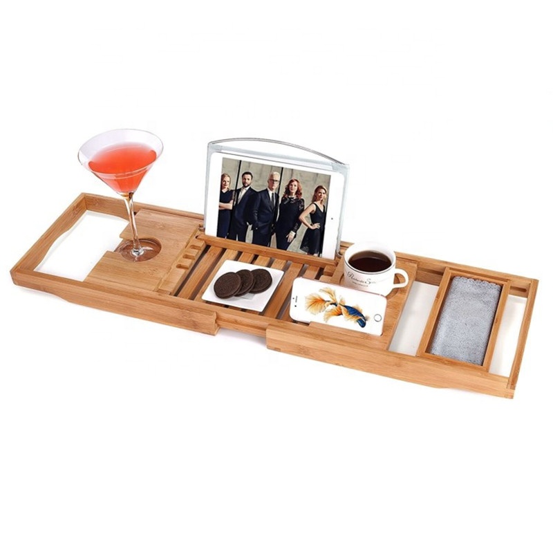 Бамбуковый поддон для ванны и бамбуковый душевой поддон с выдвижными сторонами