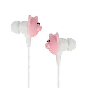 Top vente pas cher <span class=keywords><strong>dessin</strong></span> animé mignon écouteurs écouteurs en forme de cochon pour enfants cadeau - Product Image 1