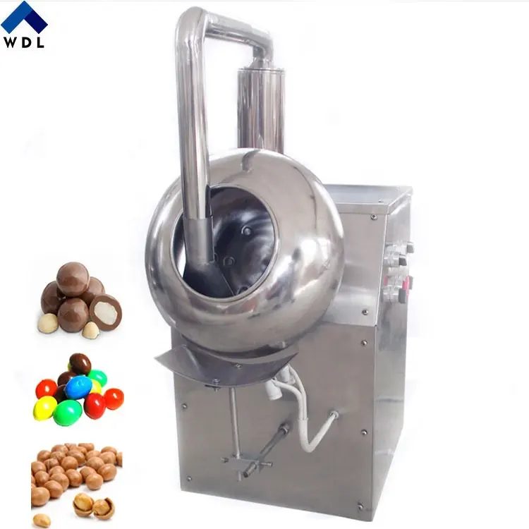 Máquina de revestimento de açúcar caramelizada porcas