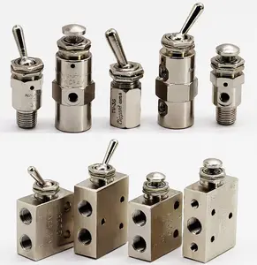 TAC pneumatic toggle valve TAC-3V 3P 3S 4V 4P TAC2-31V 31P 41V 41 P mechanical vent valve Manual switch cylinder accessories