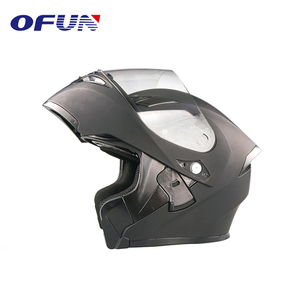 OFUN Materiale ABS di Alta Qualità Aperto del Motociclo Del Fronte Casco Casque <span class=keywords><strong>Moto</strong></span> - Product Image 3