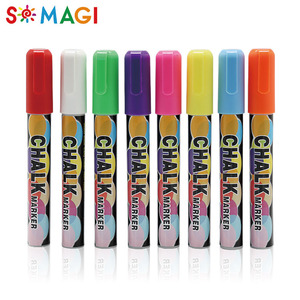 Fábrica suministrar directamente 6mm reversible punta fluorescente ventana rotulador para <span class=keywords><strong>graffiti</strong></span> - Product Image 1