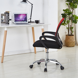 Venta al por mayor ergonómico ejecutivo patas de metal personal apilable de malla en la espalda de sillas de oficina con reposabrazos - Product Image 3