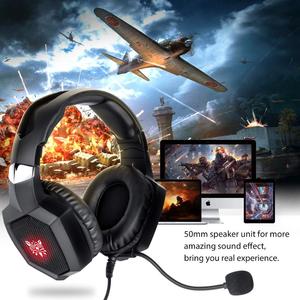 <span class=keywords><strong>ONIKUMA</strong></span> Auriculares Gaming Stereo <span class=keywords><strong>K8</strong></span> Auriculares de Diadema con microfono con 3.5 mm Jack Luz LED para PC mezclado - Product Image 3