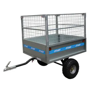 utility box tipping cage trailer used for farm