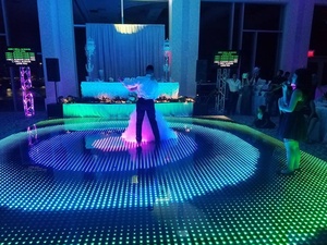 Venta caliente portátil luz rgb noche club <span class=keywords><strong>disco</strong></span> boda luz led digital video interactivos de baile azulejos para venta - Product Image 4