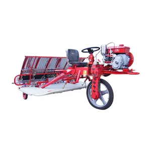 De alta velocidad de siembra de arroz máquina de arroz Paddy sembradora de fabricación