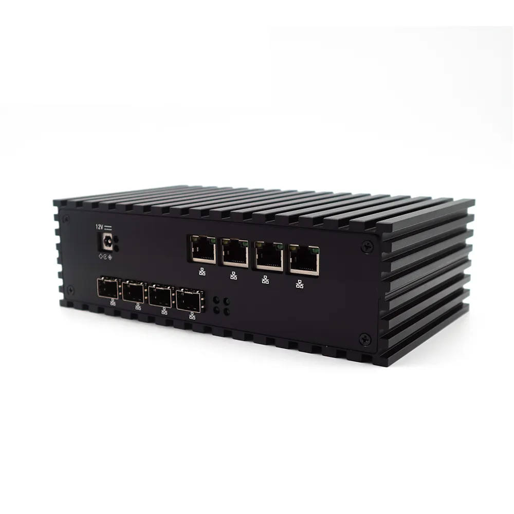 Pfsense Papan Utama Mini PC Software Router Jaringan Switch 4 Port SFP