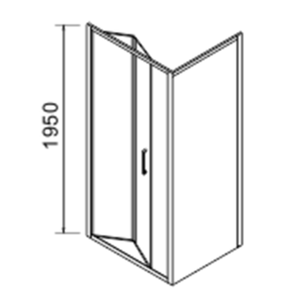 Haute Qualité <span class=keywords><strong>90x90</strong></span> Carré Portable En Acier Inoxydable 304 <span class=keywords><strong>De</strong></span> <span class=keywords><strong>Douche</strong></span> Coulissante <span class=keywords><strong>Porte</strong></span> <span class=keywords><strong>De</strong></span> La <span class=keywords><strong>Cabine</strong></span> - Product Image 2