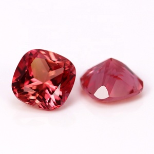 Цветной корунд Padparadscha, свободный синтетический корунд с драгоценными камнями - Product Image 6