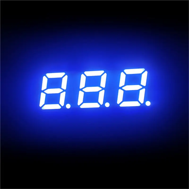 Kem-2831-bb الأزرق 0.28 بوصة ثلاثة أرقام 7 الجزء عرض 3 أرقام