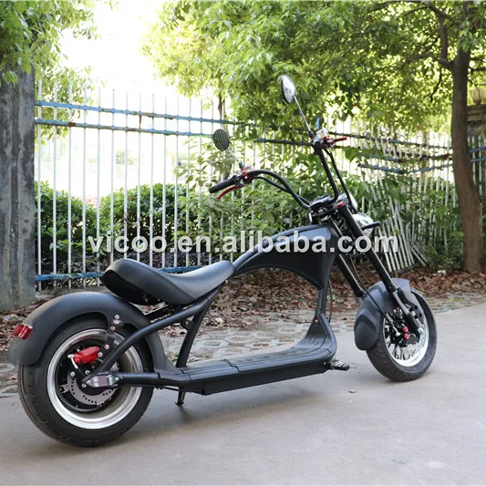 Горячая Распродажа, одобренный EEC электрический скутер Citycoco 2000 Вт с 2 колесами, 2000 Вт, со съемной батареей