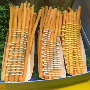30CM Stainless Steel Manual Production Line Long Potato Chips Snack <strong>Maker</strong> - Product Image 3