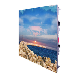 P8 al aire libre estándar de 320x160mm para 40x20 puntos pantalla led con alquiler de impermeable de fundición gabinete - Product Image 1
