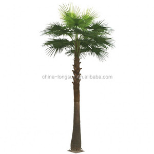 LS16070629 fabricant gros intérieure hôtel décoratif artificielle extérieure washingtonia paumes - Product Image 1