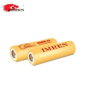 Li-ion battery Imren 18650 Li-Ion 3000 mAh 35A <strong>3</strong>,7 V rechargeable battery 35amp rechargeable battery 18650 - Product Image 1