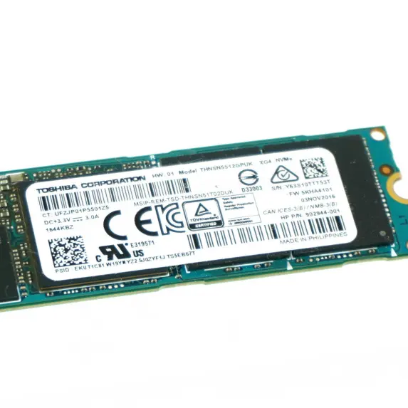 902944-001 THNSN5512GOUK PER HP Toshiba 512 GB M.2 2280 SATA SSD