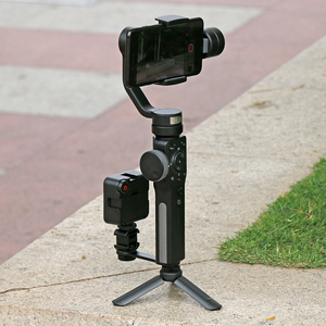 <span class=keywords><strong>Ulanzi</strong></span> ฐานต่อขยาย <span class=keywords><strong>PT</strong></span>-3เหล็ก3ชั้นสำหรับ Zhiyun Smooth 4 /dji osmo/vimble ไมโครโฟน BY-MM1 - Product Image 6