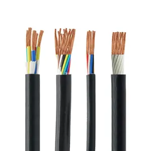 UL2464 кабель RVV 2 to10 ядер 0.75mm2 ПВХ изолированный Электрический мощность кабель