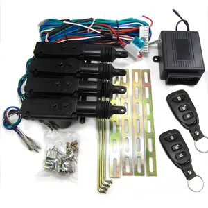 Großhandel 12V Tür Power Central Lock Kit mit 4 Tür Aktuator für Auto Fahrzeug Auto Fahrzeuge Zentral verriegelung System M603-8113