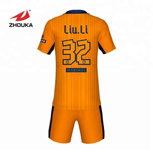 2019 newest fashion football Design European グローバルサッカーユニフォーム for sale online - Product Image 2