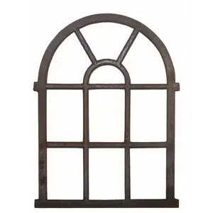 Garden wrought iron outdoor window frames