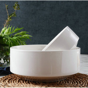 Blanco al por mayor de encargo de cerámica de fideos ramen tazón para <span class=keywords><strong>restaurante</strong></span> - Product Image 4