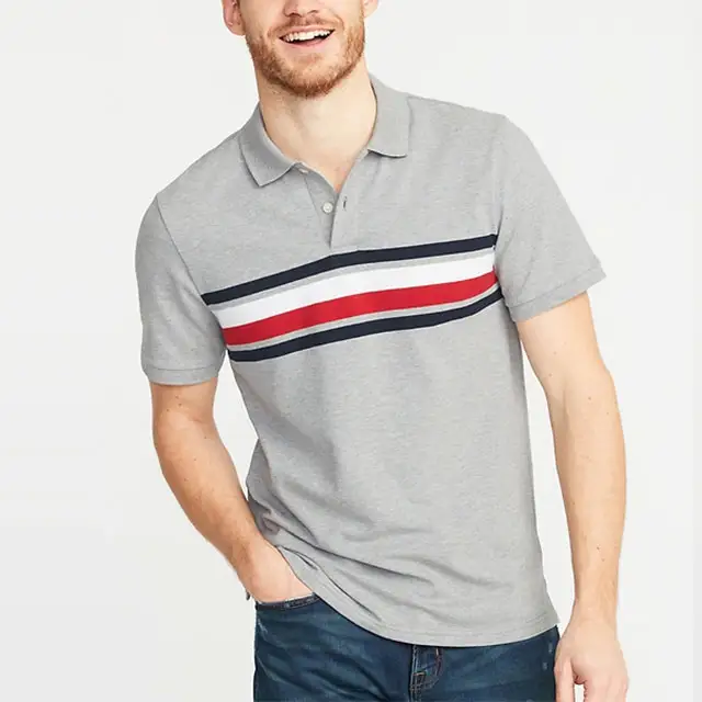<span class=keywords><strong>Рубашки</strong></span> на заказ, пуговицы, половинная рубашка для мужчин, комбинированная цветная рубашка поло