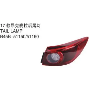 OEM B45B-51150 B45B-51160 FOR MAZDA AXELA 2017 AUTO CAR TAIL LAMP