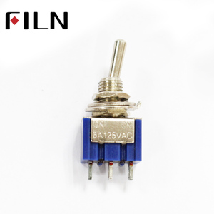 Interruttore <span class=keywords><strong>a</strong></span> Levetta Mini Interruttori <span class=keywords><strong>a</strong></span> 2 Posizioni 3 Posizioni Interruttore <span class=keywords><strong>a</strong></span> Ritenuta MTS-102/103/202/203 ON-ON SPDT ON-OFF-ON - Product Image 4