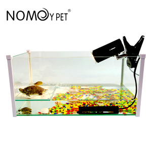 NOMOY PET Wholesale Transparent Glass Aquatic Turtle tank Turtle and Fish Aquarium - Product Image 6