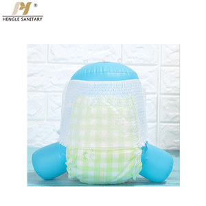 Bébés âge imprimé groupe de caractéristiques bébé dorloter couches avec prévention des fuites 3D Surface sèche Absorption Fluff Pulp Material - Product Image 5