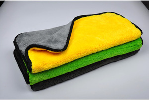 Serviette de Nettoyage de Voiture microfibre Promotion Unique Siège Ultra Épaisse En Peluche Voitures serviette - Product Image 4