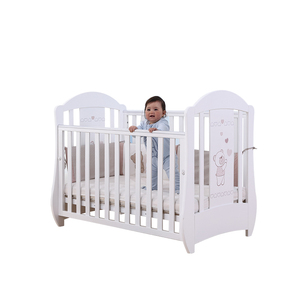 Moderne bébé meubles de <span class=keywords><strong>pin</strong></span> en bois massif <span class=keywords><strong>lit</strong></span> bébé fournisseur - Product Image 1