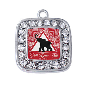 Ciondolo Charm <span class=keywords><strong>XOXO</strong></span> 1922 SGRHO in Lega Metallica Intarsiata, Ecologico, con Lettere Greche, Gioiello per Donna - Product Image 5