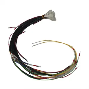 Custom universal double ended leadwire sensor extension cable governor extension wire harness for computer refrigerator