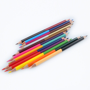 Matite Colorate Bicolore di Qualità Artistica Non Tossiche Marca Dratec, 12/24 Colori, <span class=keywords><strong>Forma</strong></span> Triangolare, Certificate EN71 - Product Image 4