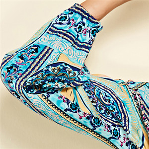 El servicio ODM 2019 primavera otoñ<span class=keywords><strong>o</strong></span> Casual suelto <span class=keywords><strong>O</strong></span> cuello nacional manga larga las mujeres Maxi vestido - Product Image 6