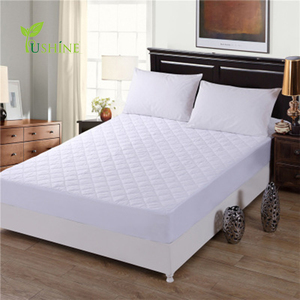 Alta calidad chinches y ácaros <span class=keywords><strong>del</strong></span> <span class=keywords><strong>polvo</strong></span> protección 100% Protector de colchón de algodón colchón impermeable - Product Image 1