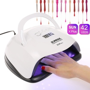 SUNNAIL Professional เล็บอุปกรณ์ SUN <span class=keywords><strong>XPlus</strong></span> 80W LED เล็บโคมไฟเครื่อง42Pcs LED การบ่ม UV เจลเล็บ UVLED โคมไฟเล็บ - Product Image 1