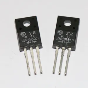 SMD 3pins Rectifiers and Schottky Barrier Diodes SBD MBR2015 model with TO-220F package