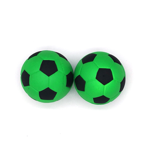 Bolas de borracha macia de alta qualidade, logotipo personalizado, 100% natural, bolas de borracha sólida gigante - Product Image 2