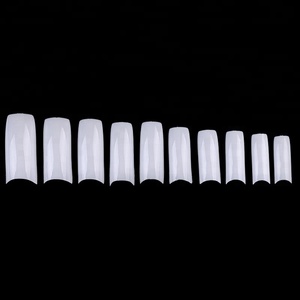 Venta caliente uñas postizas Corea 500 unids/bolsa <span class=keywords><strong>Natural</strong></span> claro blanco extremidades del clavo francés - Product Image 1