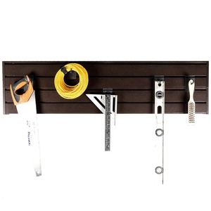 Il Miglior Slatwall Sistema su USA Garage Storage Rimovibile E0 Acero PVC Slatwall Pannello - Product Image 5
