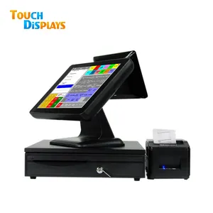Máy Pos máy với màn hình cảm ứng ngăn kéo tiền mặt pos với di động ngăn kéo tiền mặt