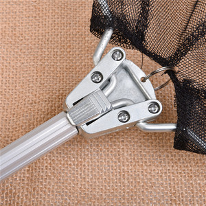 Bán Sỉ Khung Kim Loại Dày Lưới Thả Câu Cá Bằng Tay Lưới Nylon Xách Tay Gấp Gọn Chăm Sóc Cá - Product Image 6